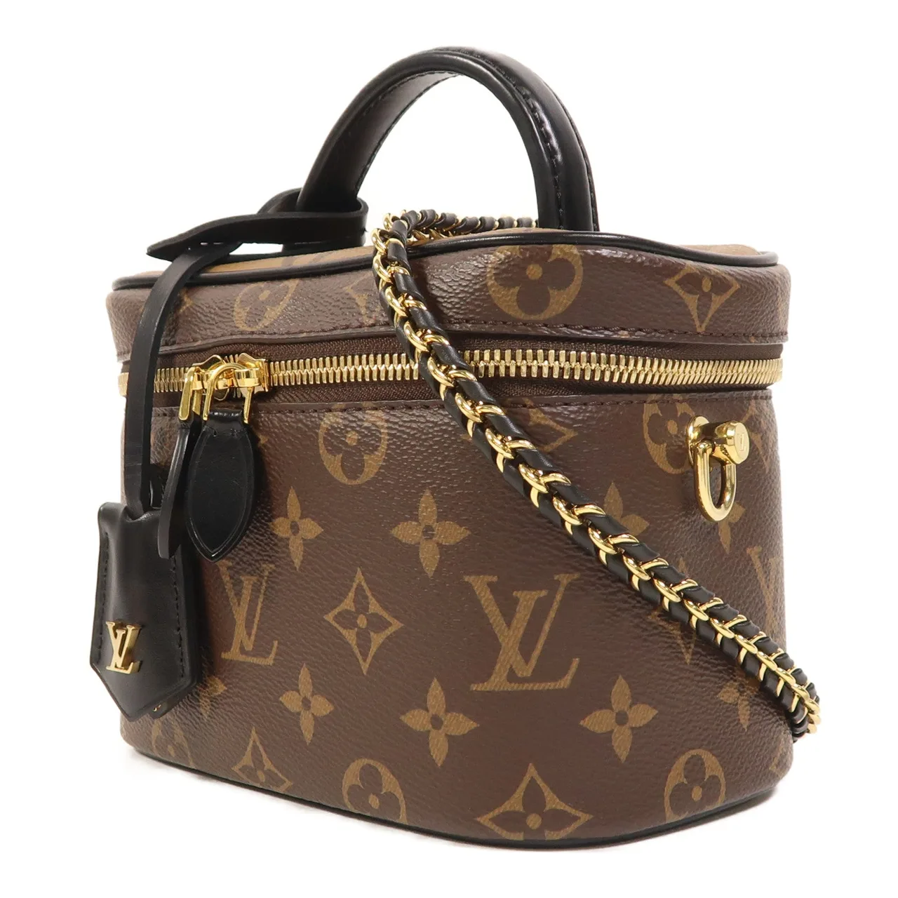 LOUIS VUITTON Vanity M45165 2-Way Bag Coated Canvas 棕色 / Brown Coated Canvas Rank A - Thumbnail 3