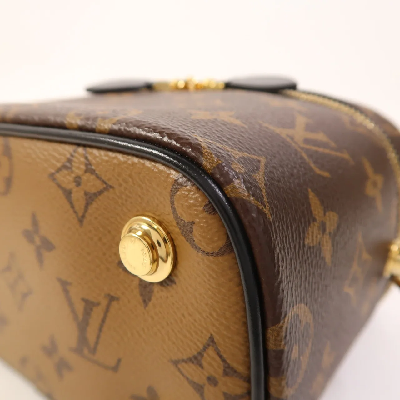 LOUIS VUITTON Vanity M45165 2-Way Bag Coated Canvas 棕色 / Brown Coated Canvas Rank A - Thumbnail 9