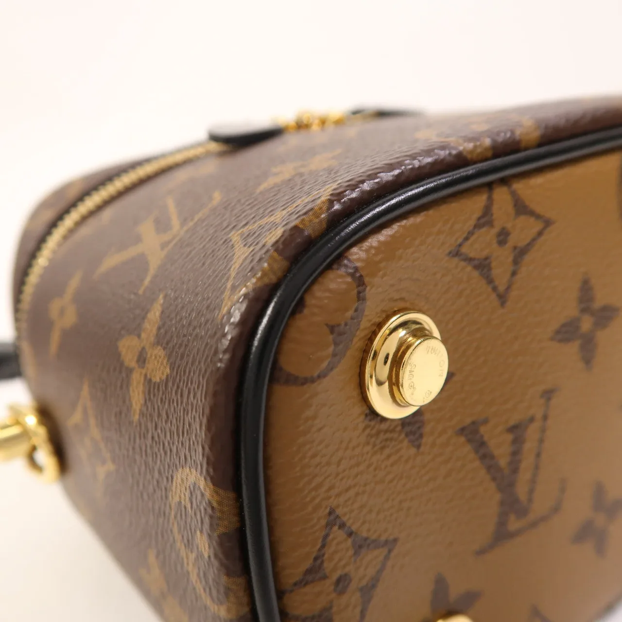 LOUIS VUITTON Vanity M45165 2-Way Bag Coated Canvas 棕色 / Brown Coated Canvas Rank A - Thumbnail 10