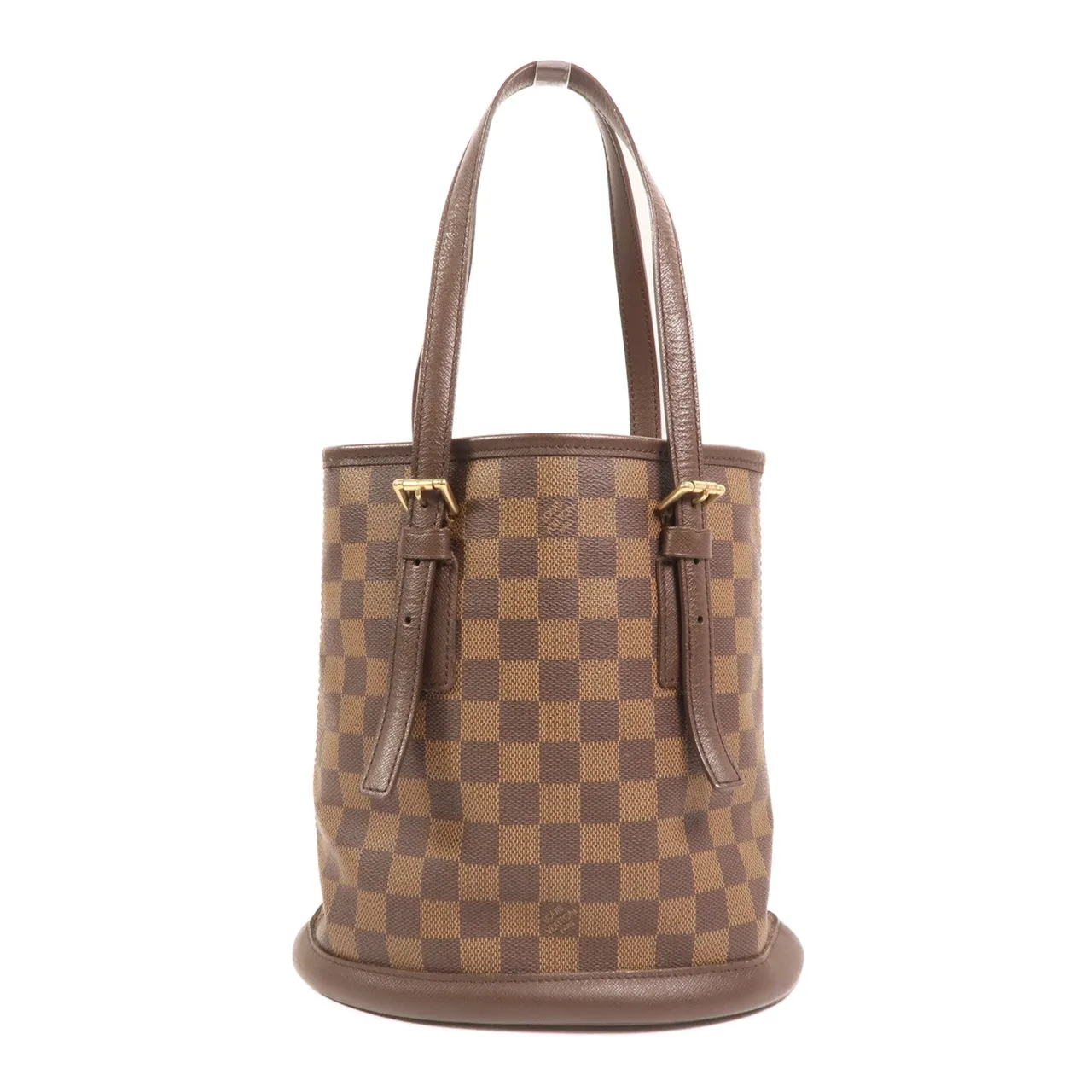 LOUIS VUITTON Marais N42240 Tote Bag Coated Canvas 棕色