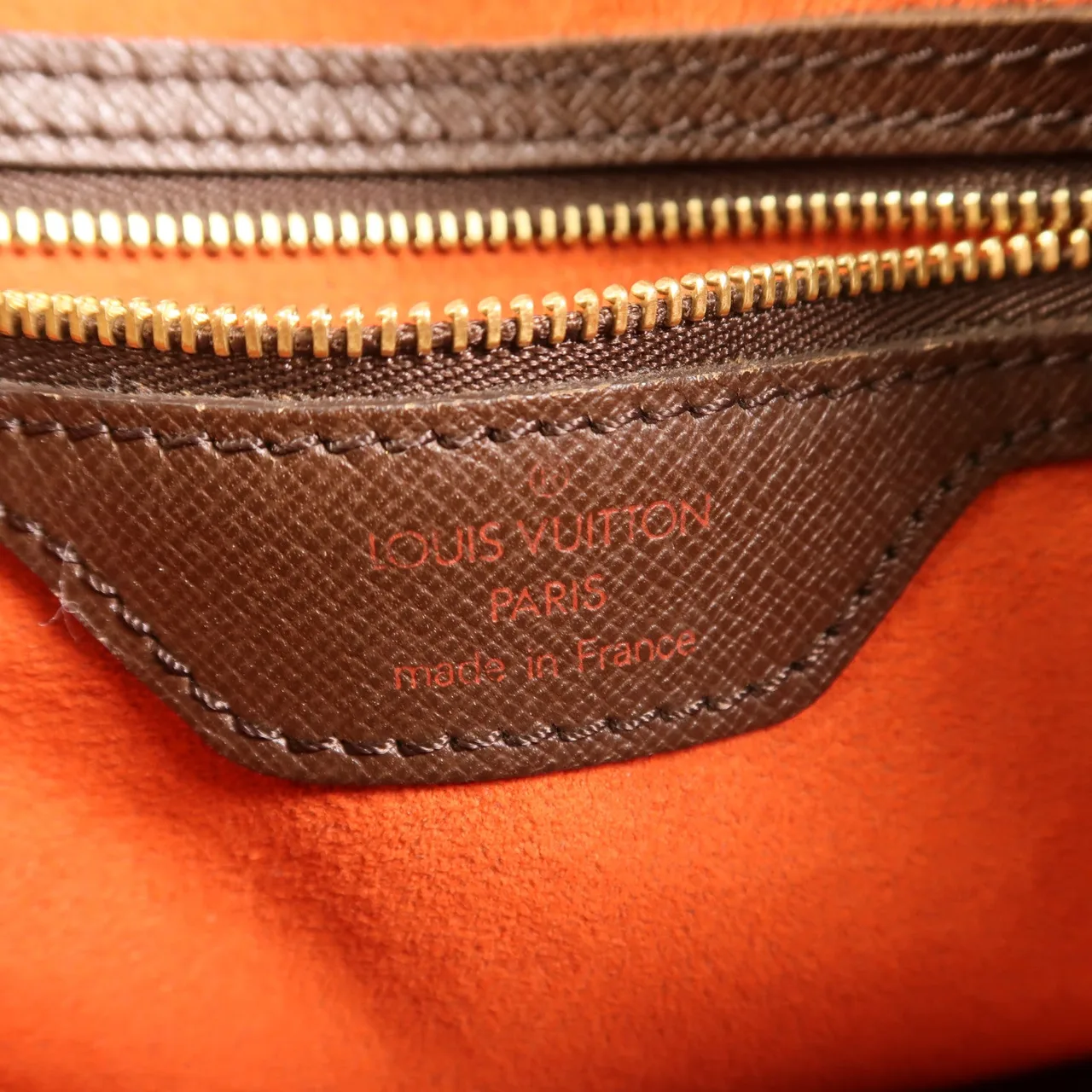 LOUIS VUITTON Marais N42240 Tote Bag Coated Canvas 棕色 Coated Canvas Rank B - Thumbnail 6