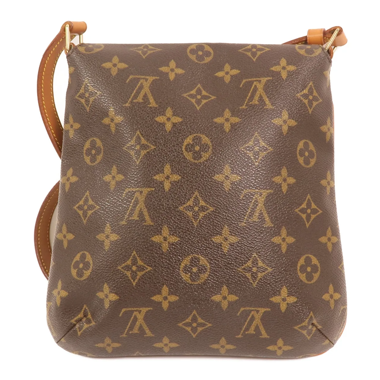 LOUIS VUITTON Musette Salsa M51258 Shoulder Bag Coated Canvas 棕色 / Brown Coated Canvas Rank B - Thumbnail 2