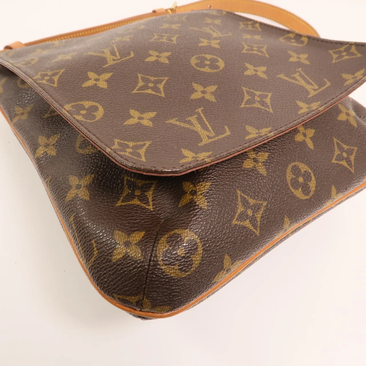 LOUIS VUITTON Musette Salsa M51258 Shoulder Bag Coated Canvas 棕色 / Brown Coated Canvas Rank B - Thumbnail 10