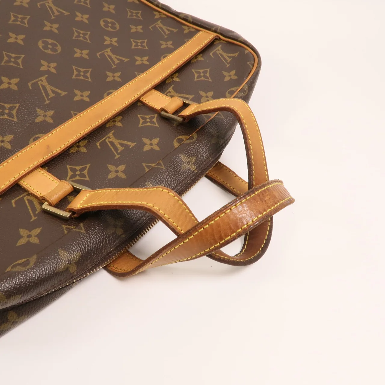LOUIS VUITTON M53343 Handbag Coated Canvas 棕色 Coated Canvas Rank C - Thumbnail 8