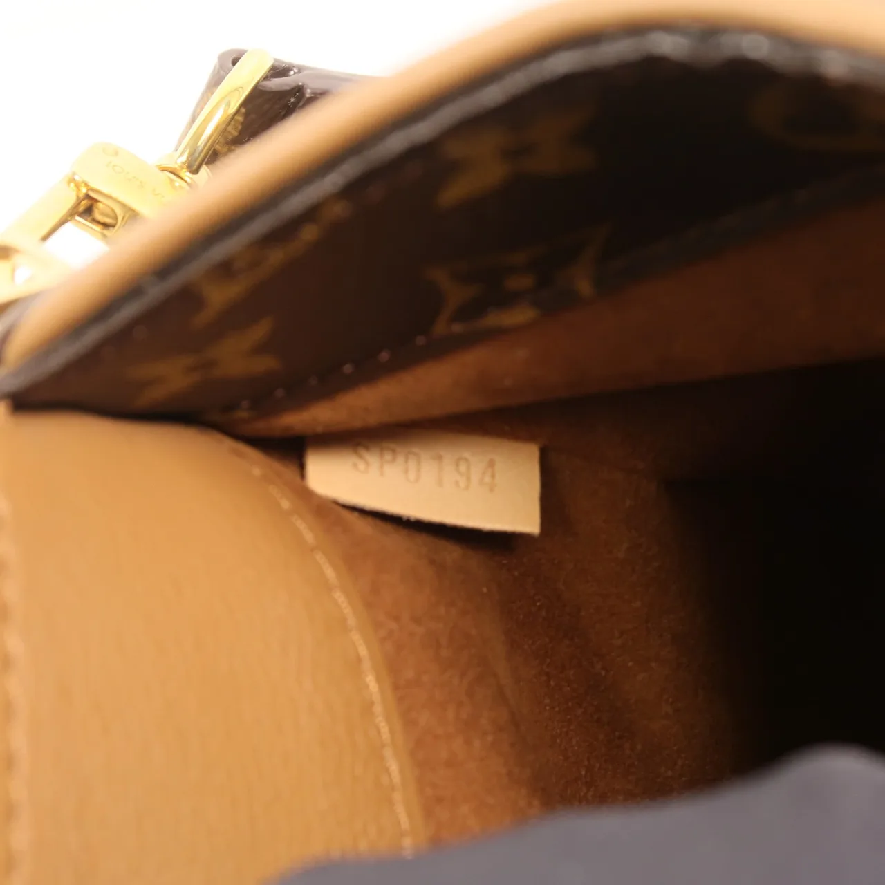 LOUIS VUITTON Pallas M40907 2-Way Bag Coated Canvas 棕色 / Brown Coated Canvas Rank A - Thumbnail 7