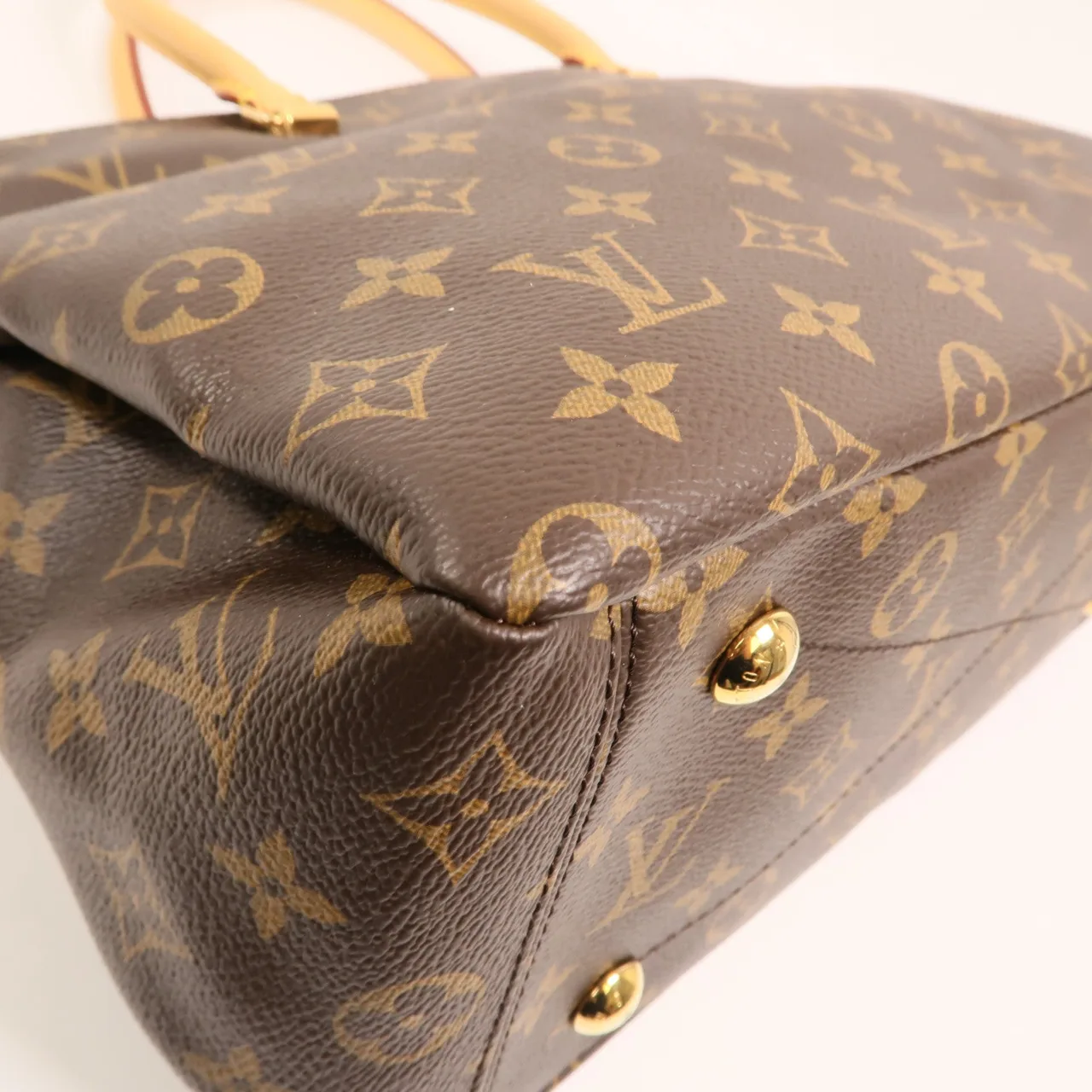 LOUIS VUITTON Pallas M40907 2-Way Bag Coated Canvas 棕色 / Brown Coated Canvas Rank A - Thumbnail 12