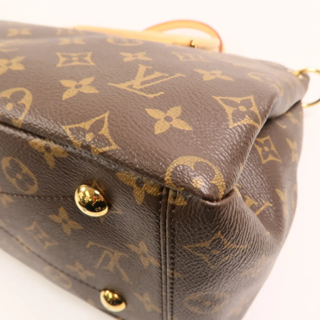 LOUIS VUITTON Pallas M40907 2-Way Bag Coated Canvas 棕色 / Brown Coated Canvas Rank A - Thumbnail 13