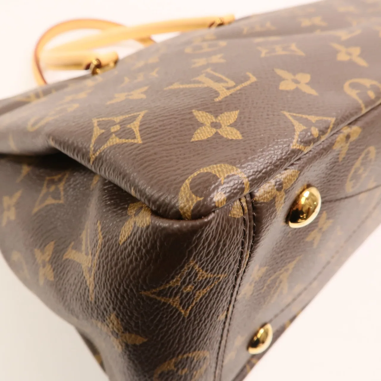 LOUIS VUITTON Pallas M40907 2-Way Bag Coated Canvas 棕色 / Brown Coated Canvas Rank A - Thumbnail 14