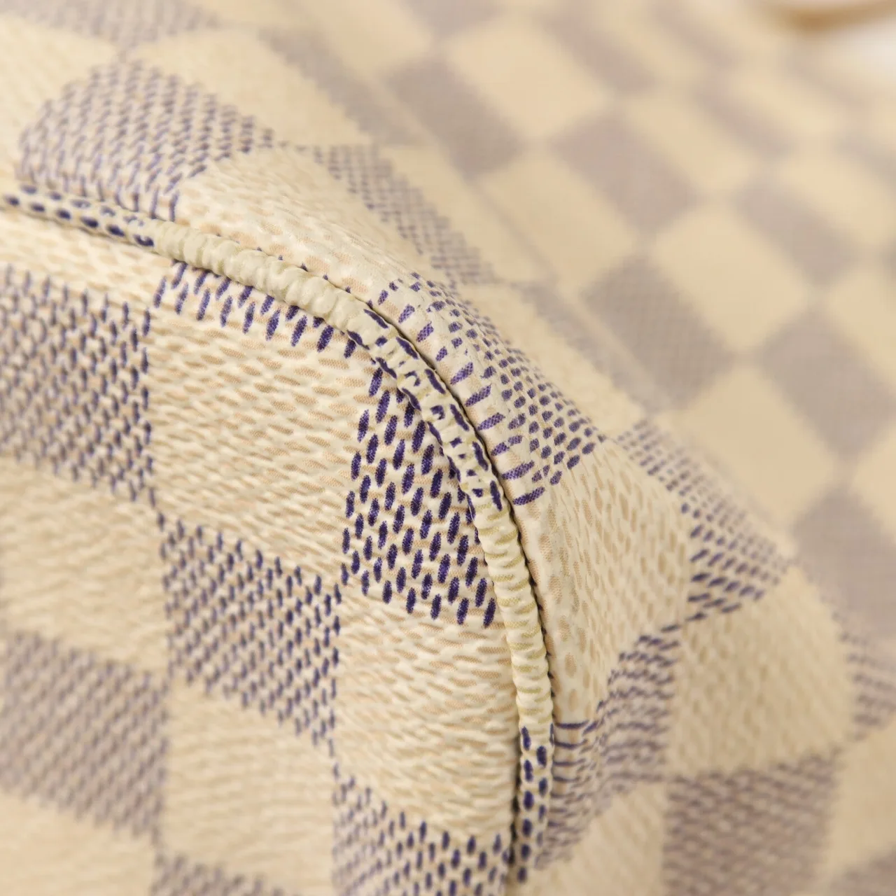 LOUIS VUITTON Neverfull N51107 Tote Bag Coated Canvas 白色 / White Coated Canvas Rank B - Thumbnail 14