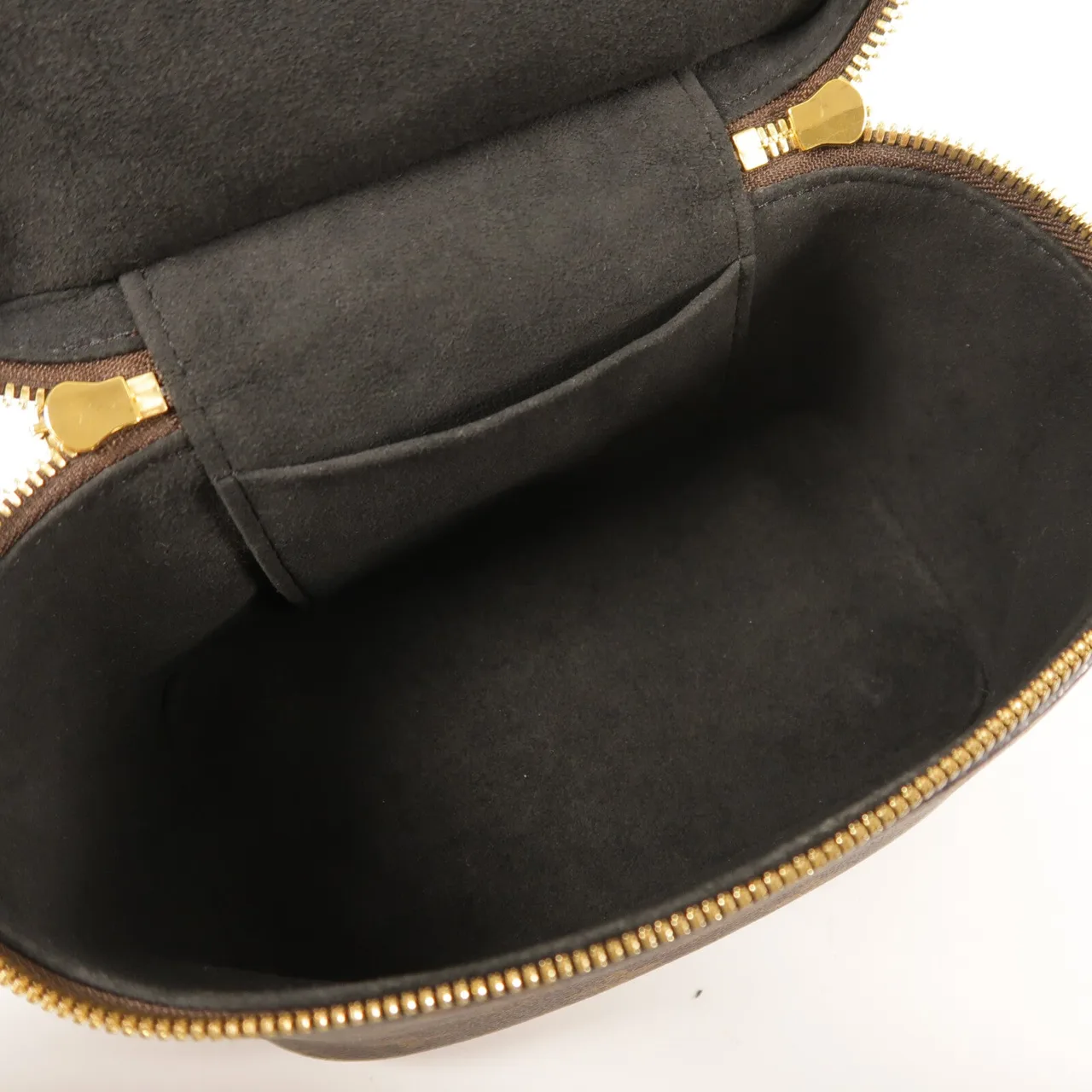 LOUIS VUITTON Vanity M45165 兩用包 塗層帆布 棕色 / Brown 塗層帆布 中古品A - 縮圖 4