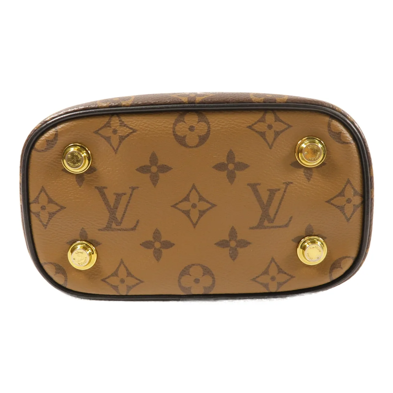 LOUIS VUITTON Vanity M45165 兩用包 塗層帆布 棕色 / Brown 塗層帆布 中古品A - 縮圖 6