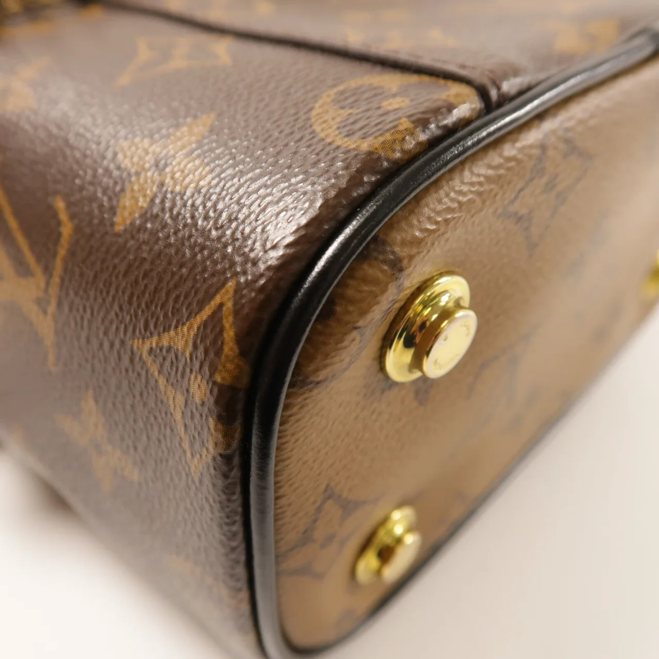 LOUIS VUITTON Vanity M45165 兩用包 塗層帆布 棕色 / Brown 塗層帆布 中古品A - 縮圖 11