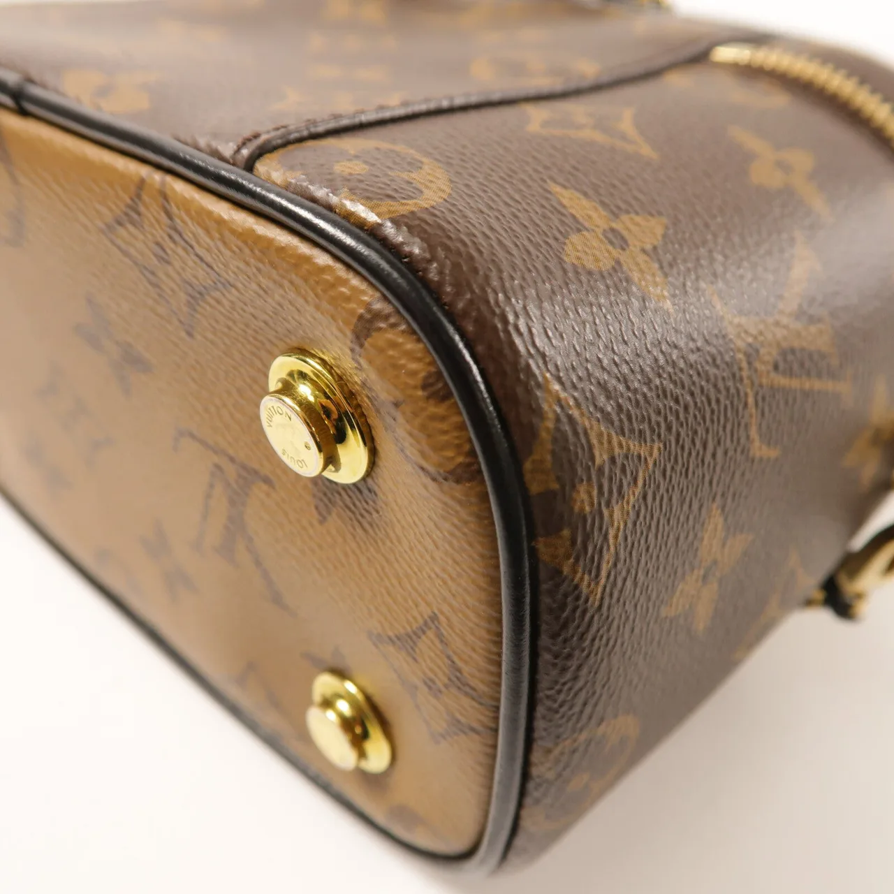 LOUIS VUITTON Vanity M45165 兩用包 塗層帆布 棕色 / Brown 塗層帆布 中古品A - 縮圖 12