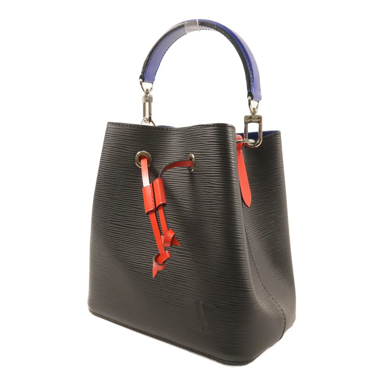 LOUIS VUITTON NeoNoe M52853 2-Way Bag Calfskin 黑色 / 紅色 / Black Calfskin Rank B - Thumbnail 3