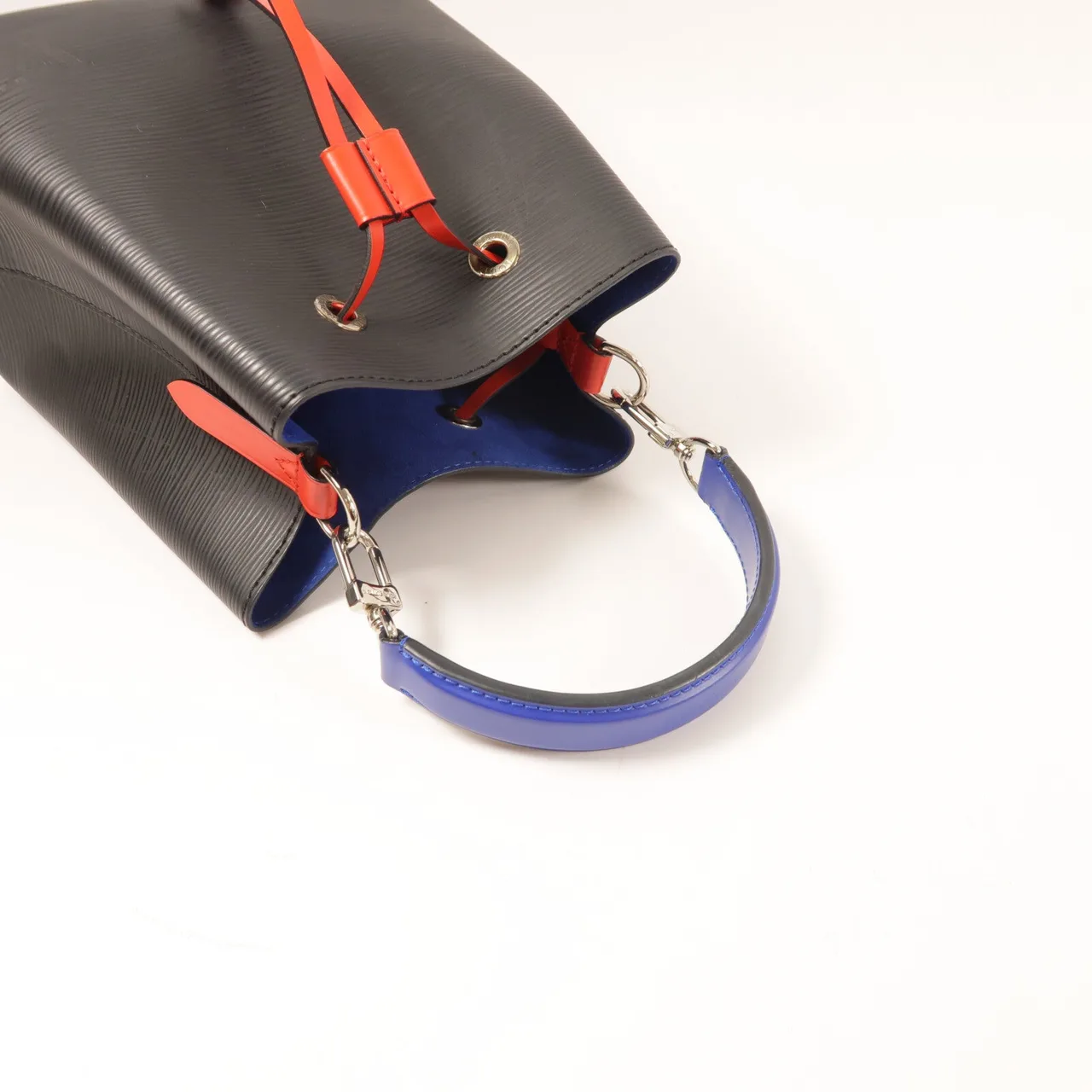 LOUIS VUITTON NeoNoe M52853 2-Way Bag Calfskin 黑色 / 紅色 / Black Calfskin Rank B - Thumbnail 7