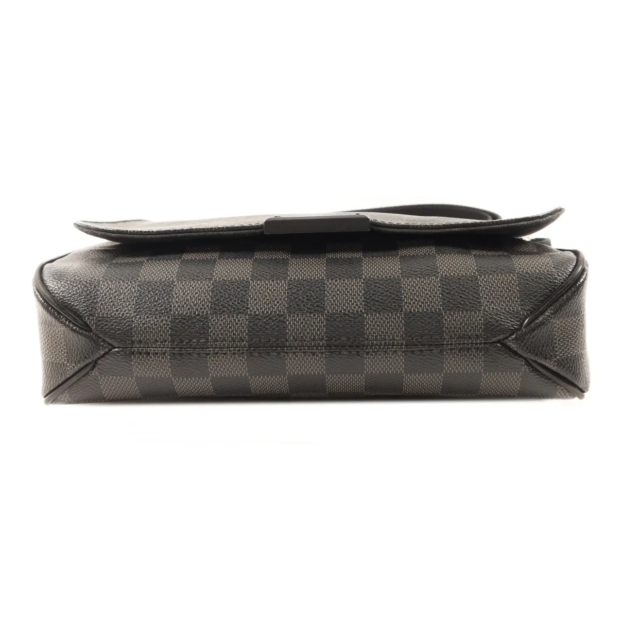 LOUIS VUITTON District N41260 Shoulder Bag Coated Canvas 黑色 / Black Coated Canvas Rank B - Thumbnail 4