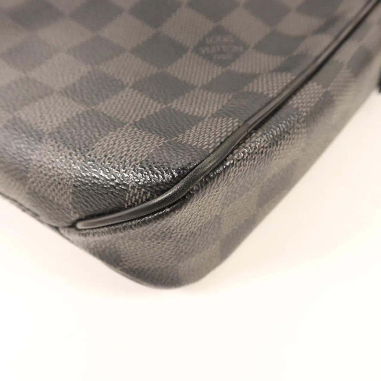 LOUIS VUITTON District N41260 Shoulder Bag Coated Canvas 黑色 / Black Coated Canvas Rank B - Thumbnail 15