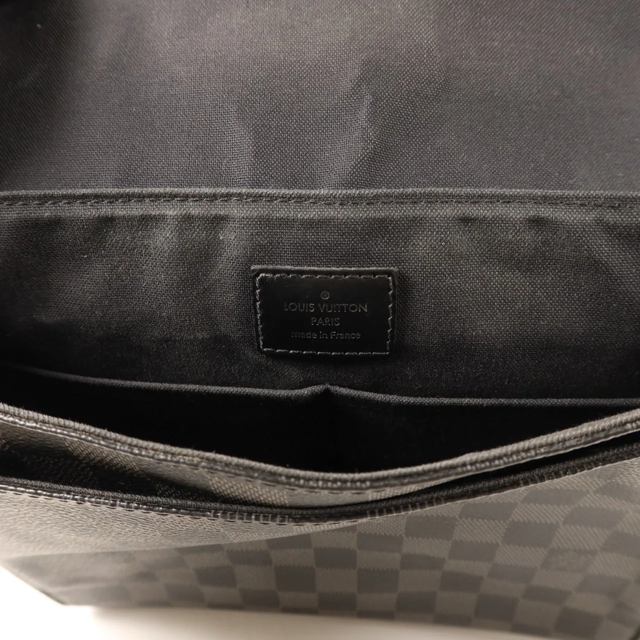 LOUIS VUITTON District N41260 Shoulder Bag Coated Canvas 黑色 / Black Coated Canvas Rank B - Thumbnail 18
