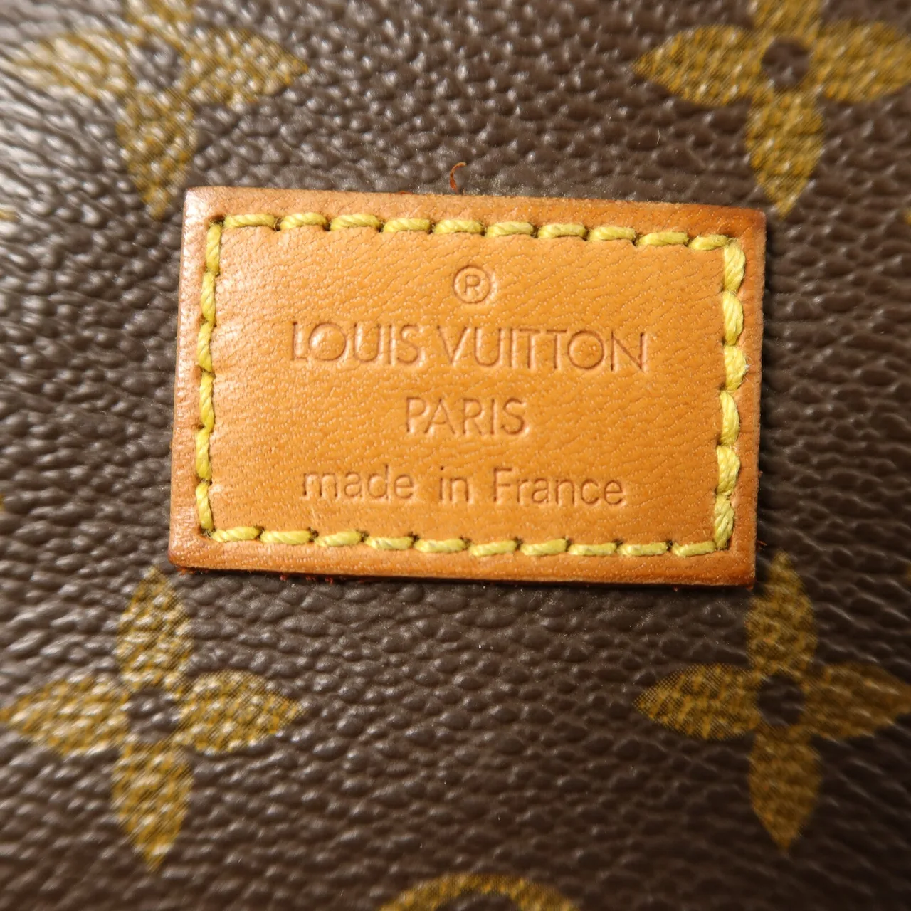 LOUIS VUITTON Saumur M42254 Shoulder Bag Coated Canvas 棕色 / Brown Coated Canvas Rank B - Thumbnail 7