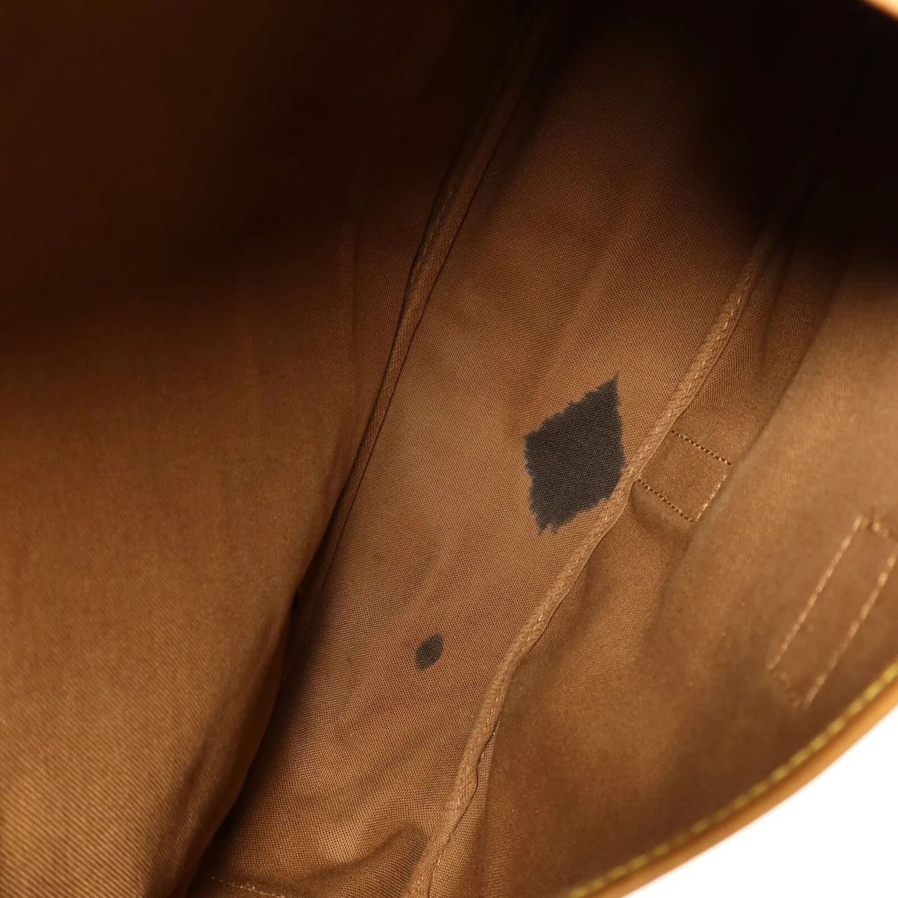 LOUIS VUITTON Saumur M42254 Shoulder Bag Coated Canvas 棕色 / Brown Coated Canvas Rank B - Thumbnail 15