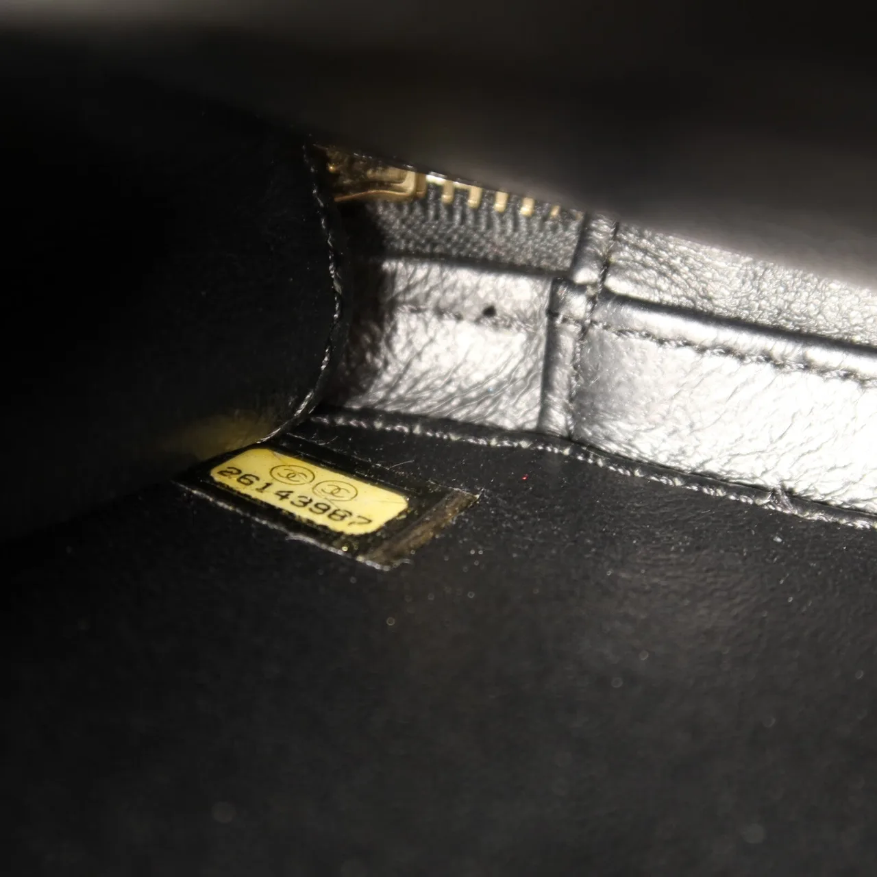 LOUIS VUITTON Vanity A93343 2-Way Bag Calfskin 黑色 Calfskin Rank A - Thumbnail 7