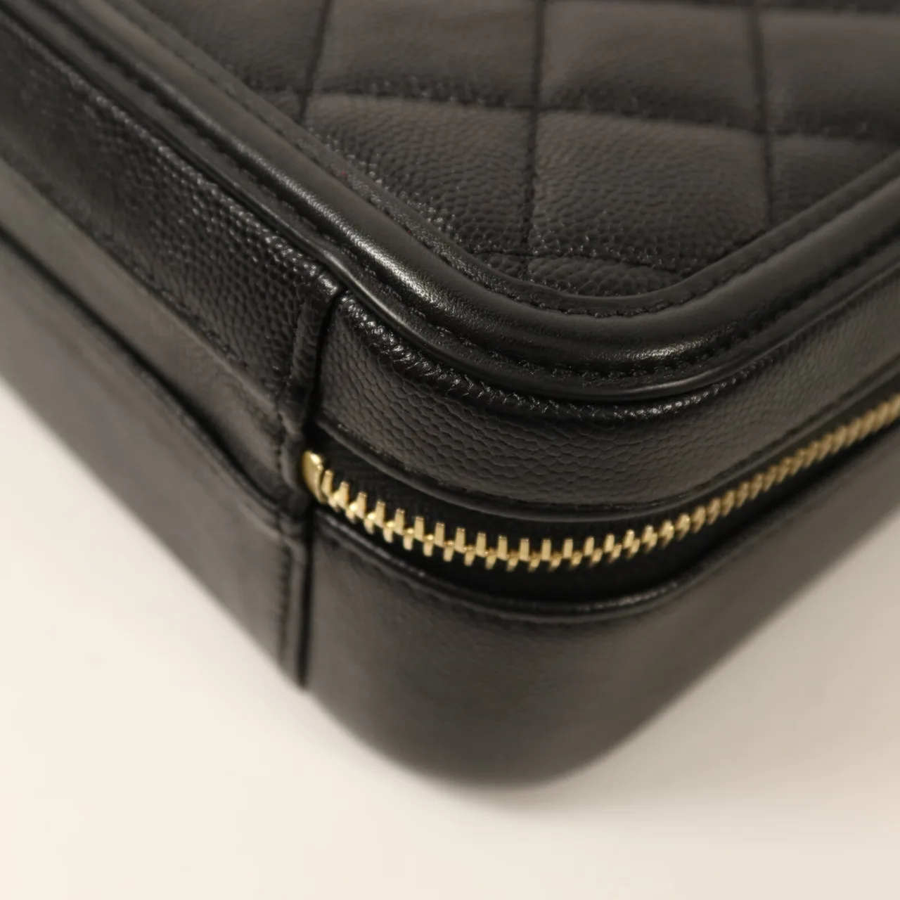 LOUIS VUITTON Vanity A93343 2-Way Bag Calfskin 黑色 Calfskin Rank A - Thumbnail 14