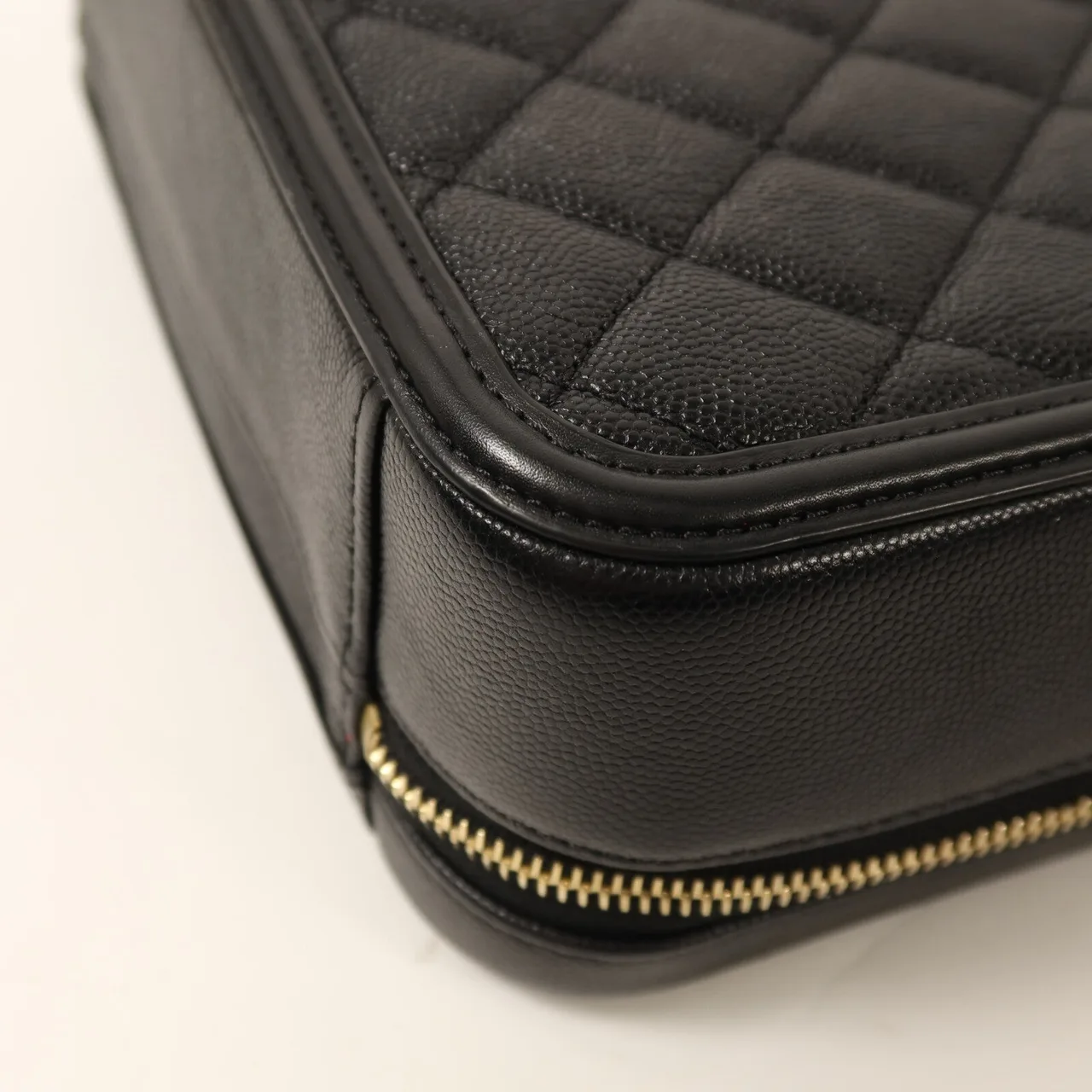 LOUIS VUITTON Vanity A93343 2-Way Bag Calfskin 黑色 Calfskin Rank A - Thumbnail 16