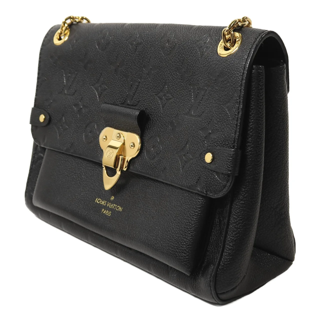 LOUIS VUITTON Vavin M44151 Shoulder Bag Calfskin 黑色 Calfskin Rank A - Thumbnail 3