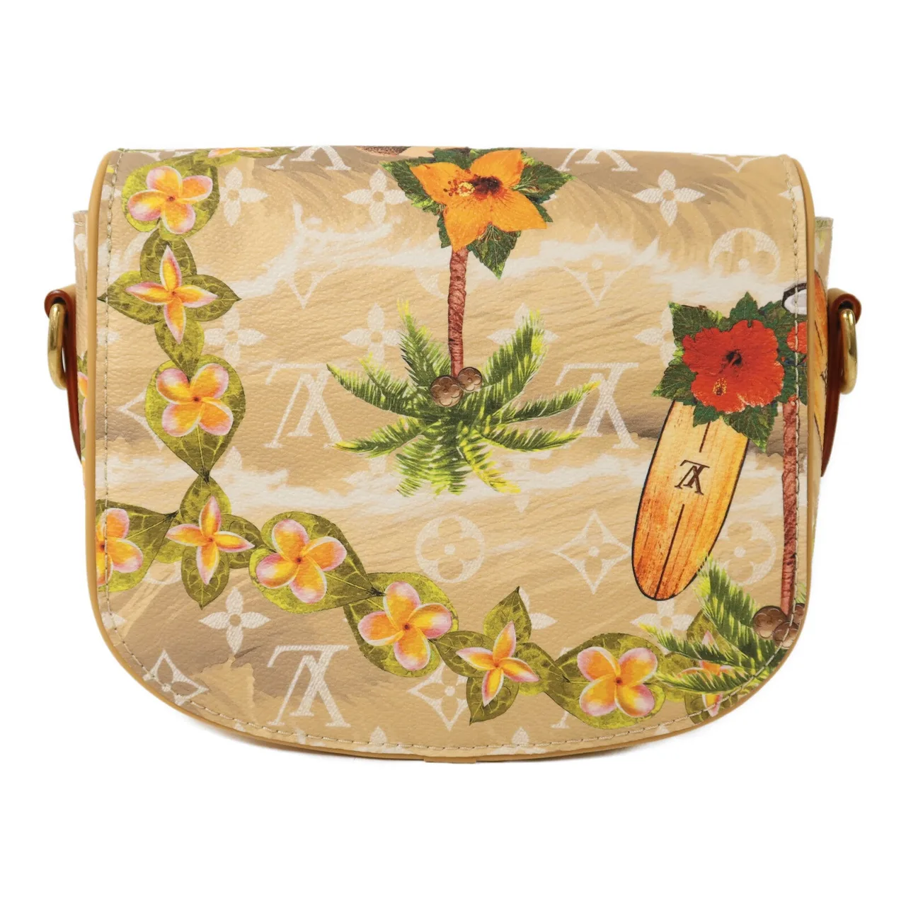 LOUIS VUITTON Montsouris M24986 肩背包 塗層帆布 多種顏色 塗層帆布 中古品A - 縮圖 2