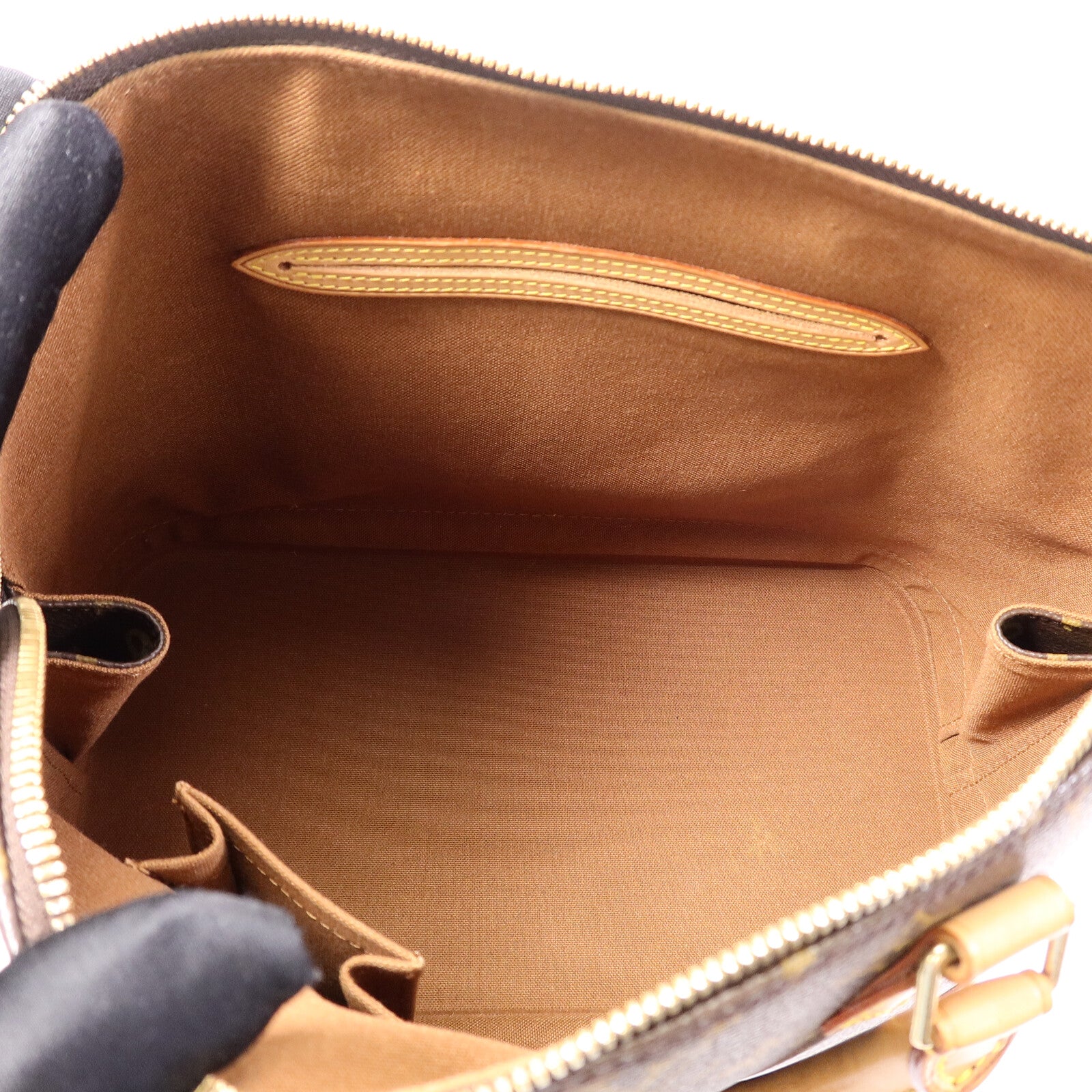 LOUIS VUITTON Alma M53151 Handbag Coated Canvas 5