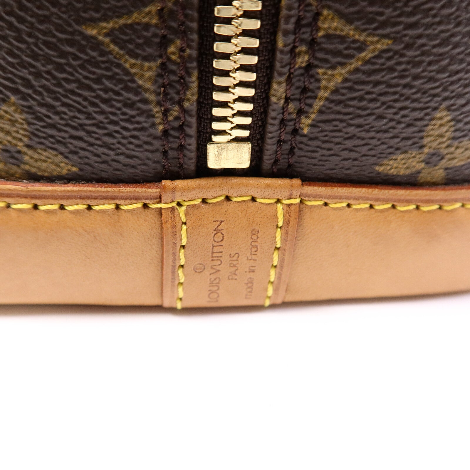 LOUIS VUITTON Alma M53151 Handbag Coated Canvas 6