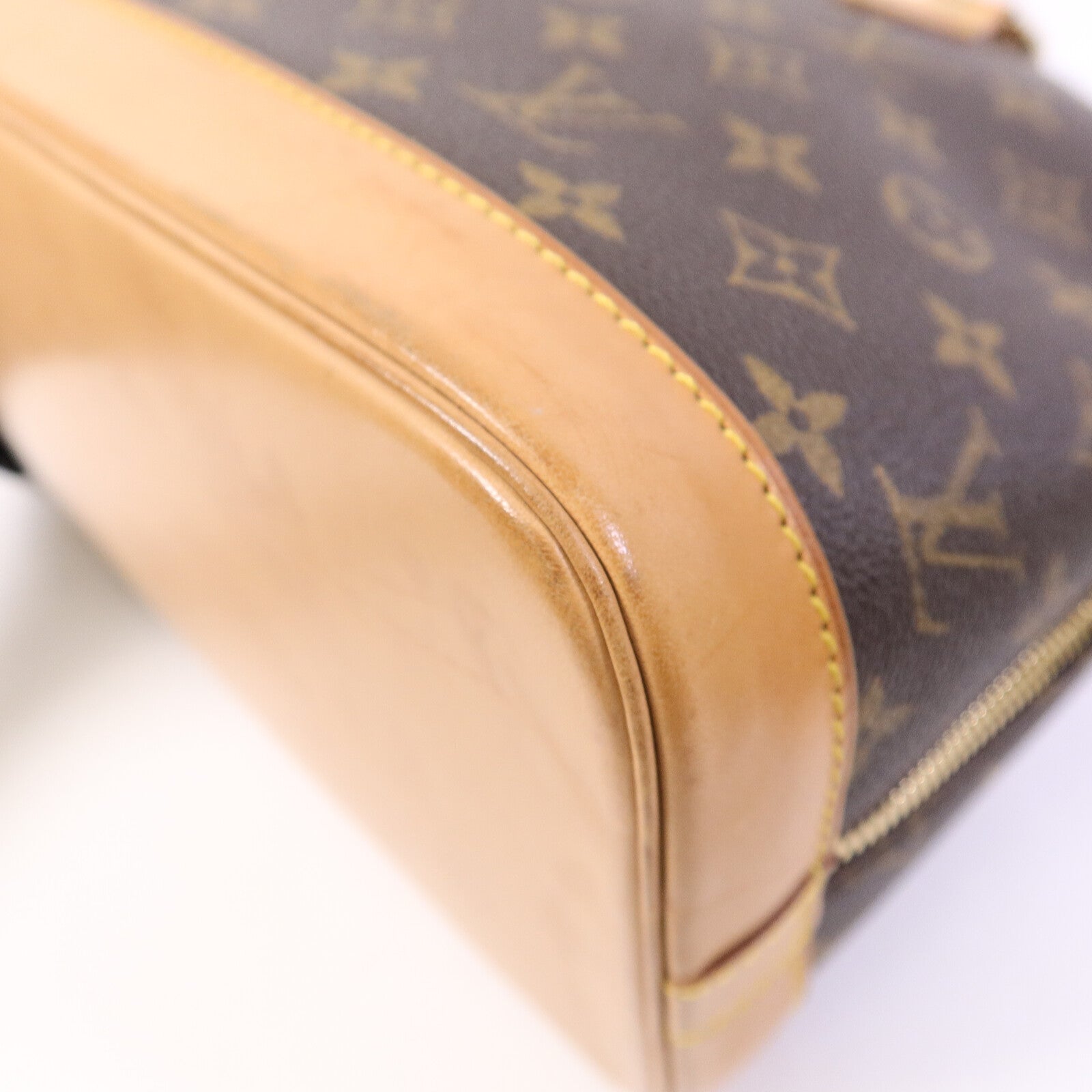 LOUIS VUITTON Alma M53151 Handbag Coated Canvas 11