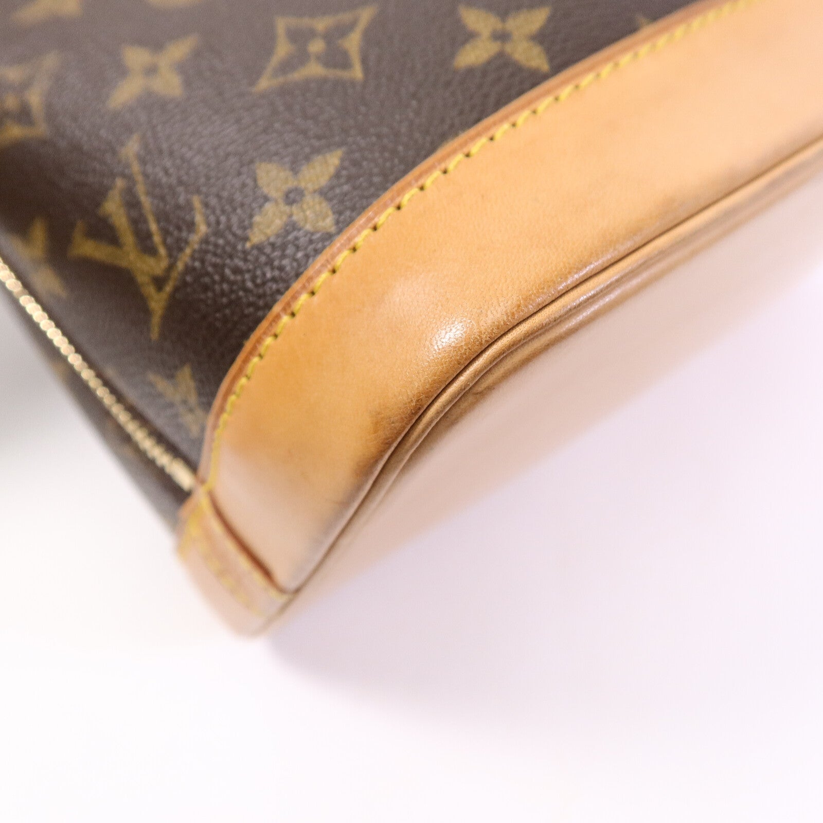 LOUIS VUITTON Alma M53151 Handbag Coated Canvas 12
