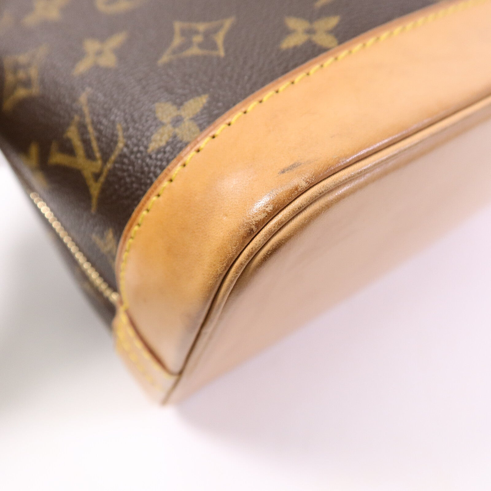 LOUIS VUITTON Alma M53151 Handbag Coated Canvas 14