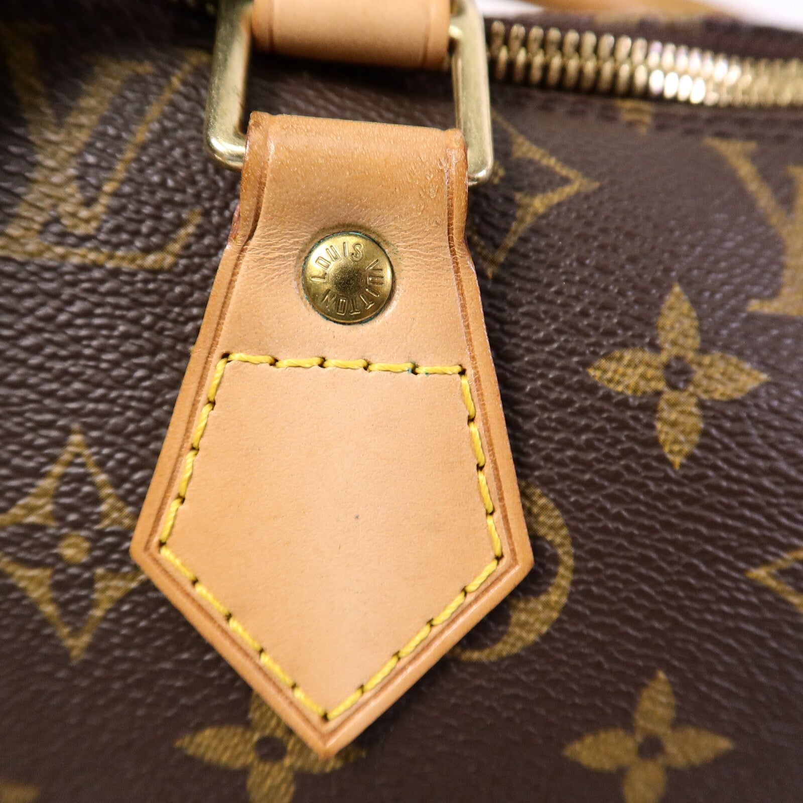 LOUIS VUITTON Alma M53151 Handbag Coated Canvas 20