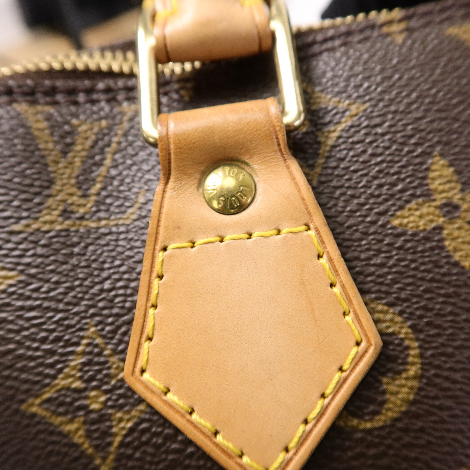 LOUIS VUITTON Alma M53151 Handbag Coated Canvas 22