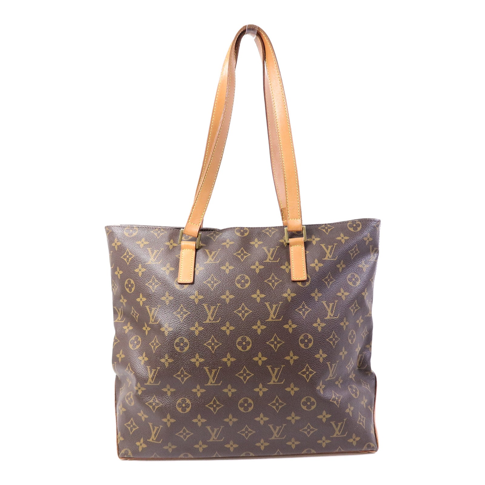 LOUIS VUITTON Cabas Mezzo M51151 Shoulder Bag Coated Canvas