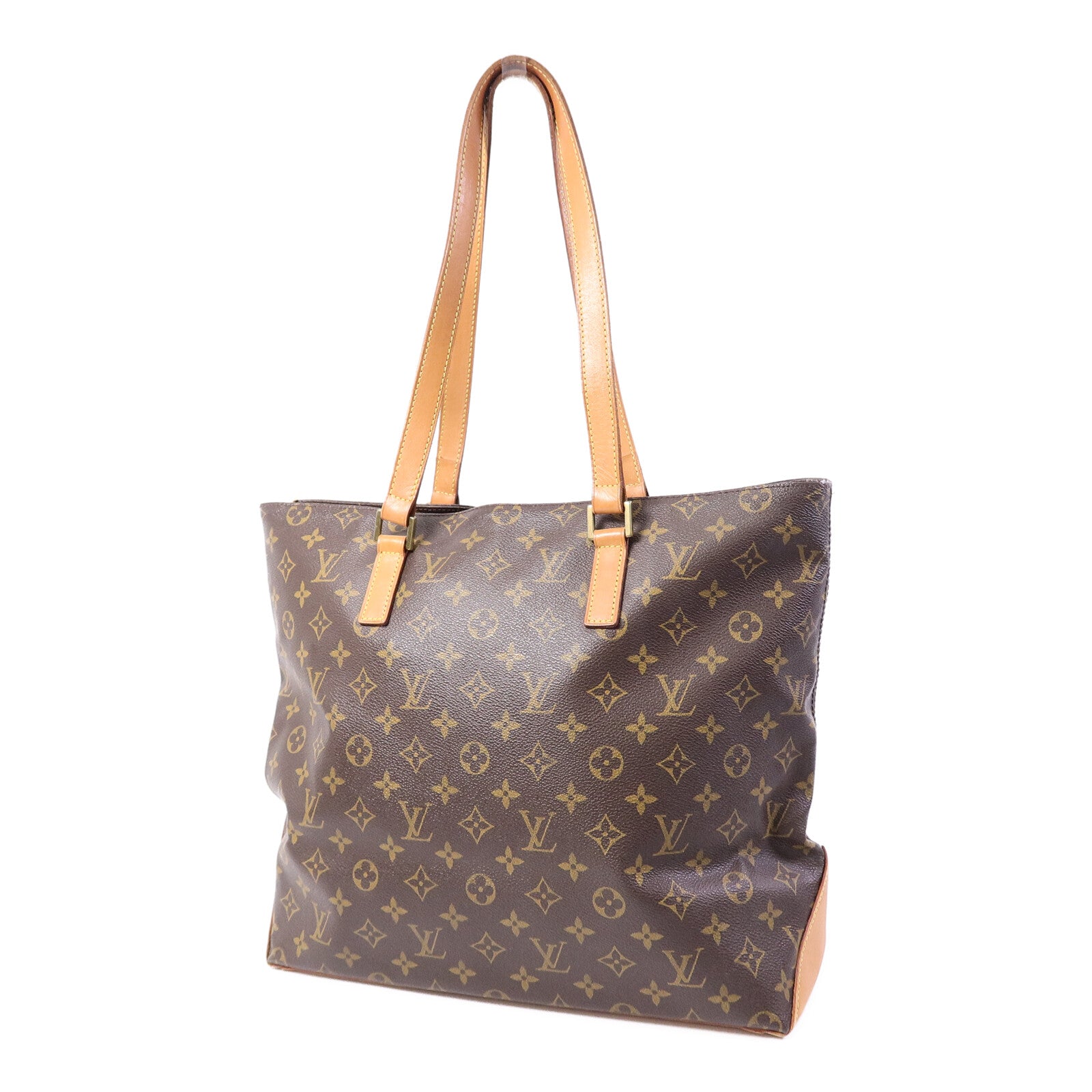 LOUIS VUITTON Cabas Mezzo M51151 Shoulder Bag Coated Canvas 3