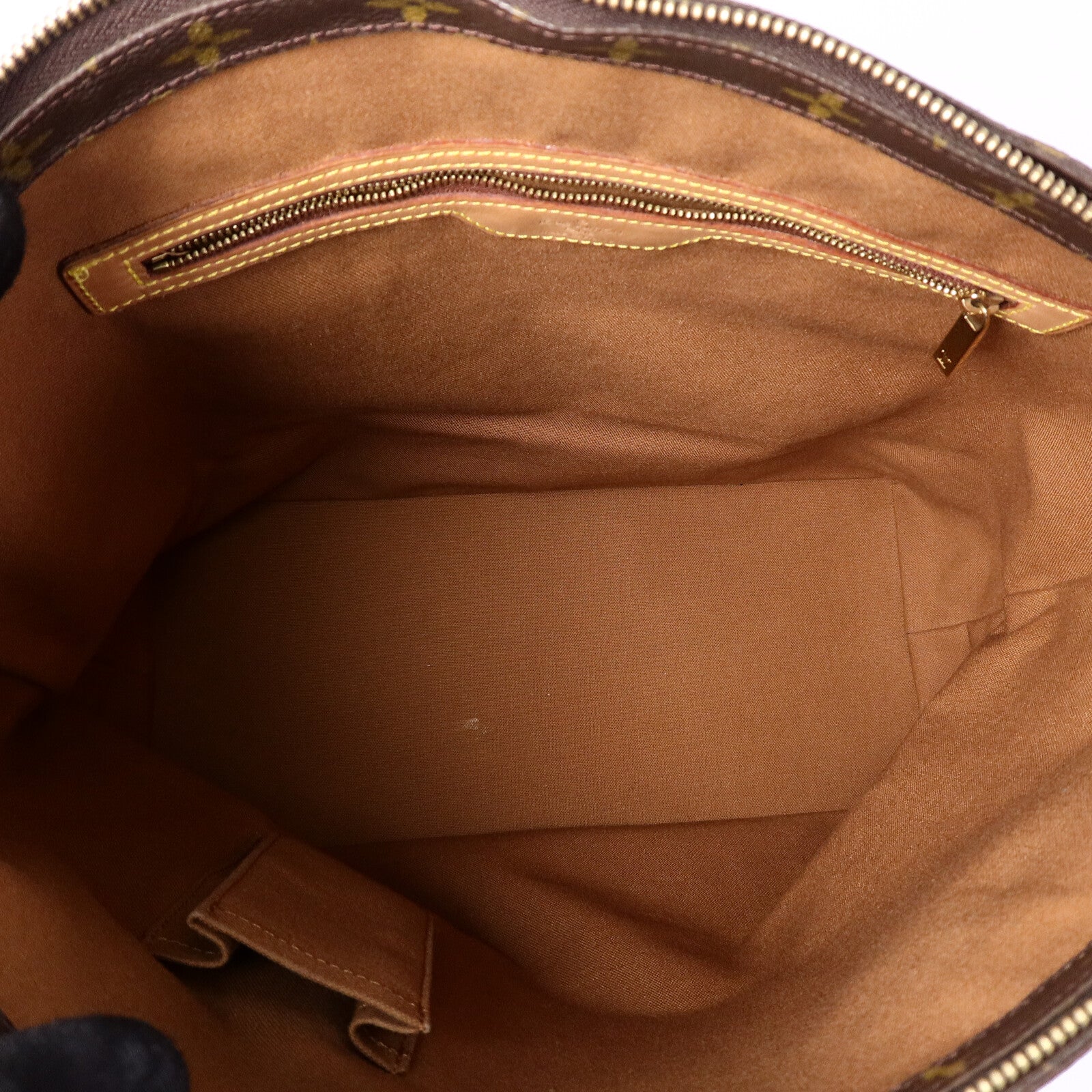 LOUIS VUITTON Cabas Mezzo M51151 Shoulder Bag Coated Canvas 5