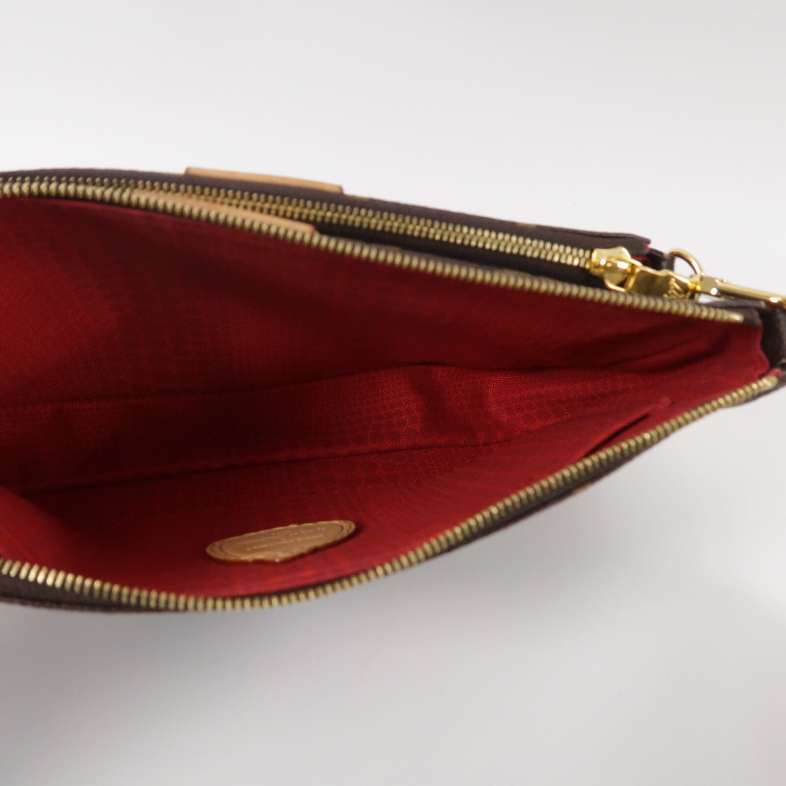 LOUIS VUITTON Multi Pochette M46385 兩用包 塗層帆布 5