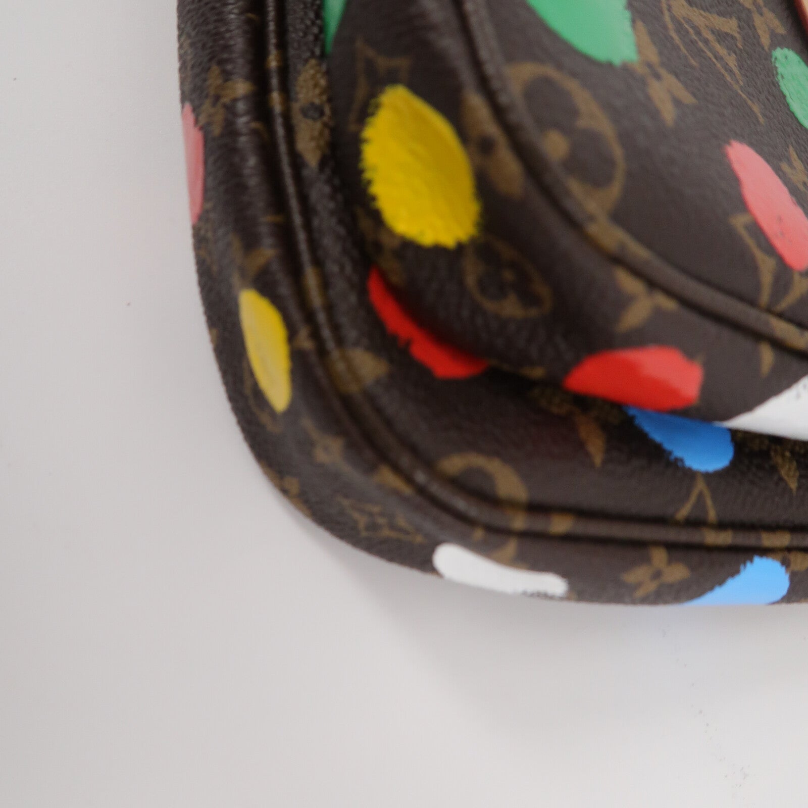 LOUIS VUITTON Multi Pochette M46385 2-Way Bag Coated Canvas 12