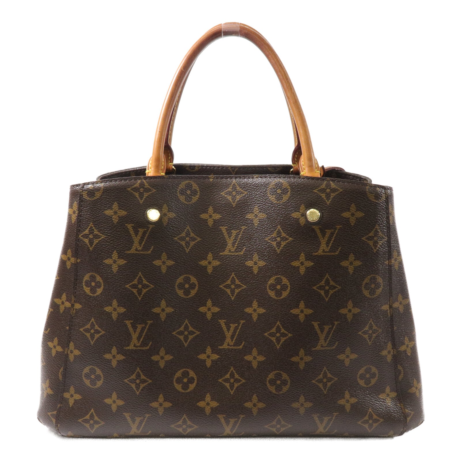 LOUIS VUITTON Montaigne M41056 2-Way Bag Coated Canvas 2