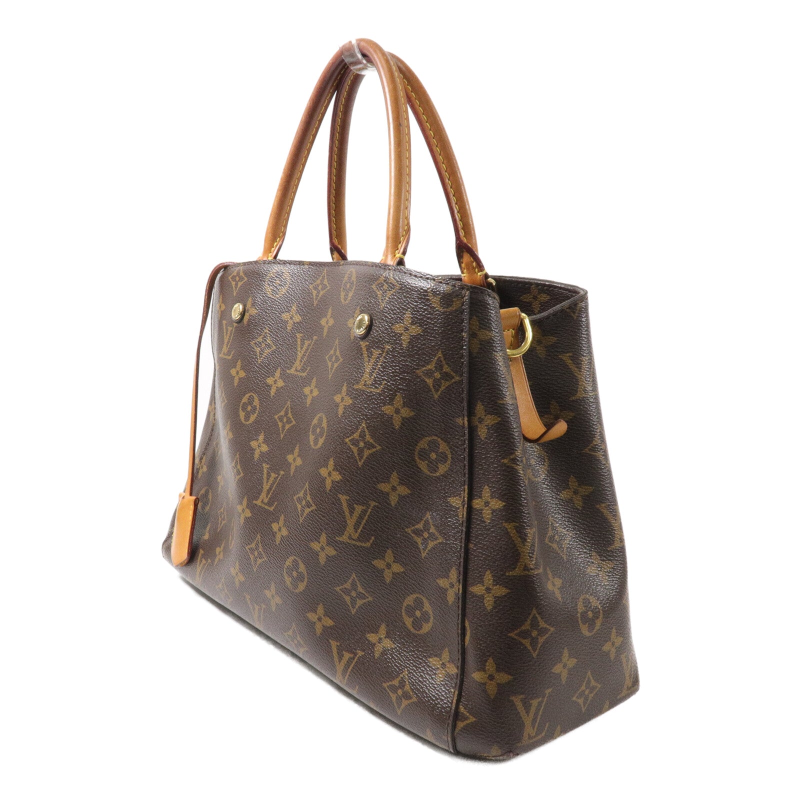 LOUIS VUITTON Montaigne M41056 2-Way Bag Coated Canvas 3