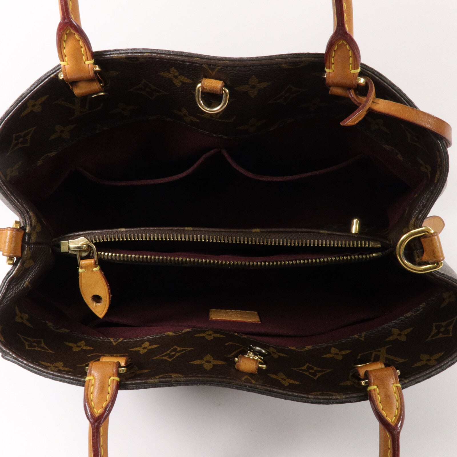 LOUIS VUITTON Montaigne M41056 2-Way Bag Coated Canvas 5