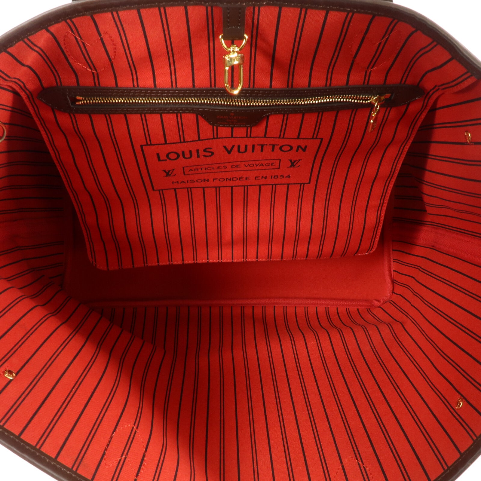 LOUIS VUITTON Neverfull N40597 Tote Bag Coated Canvas 5