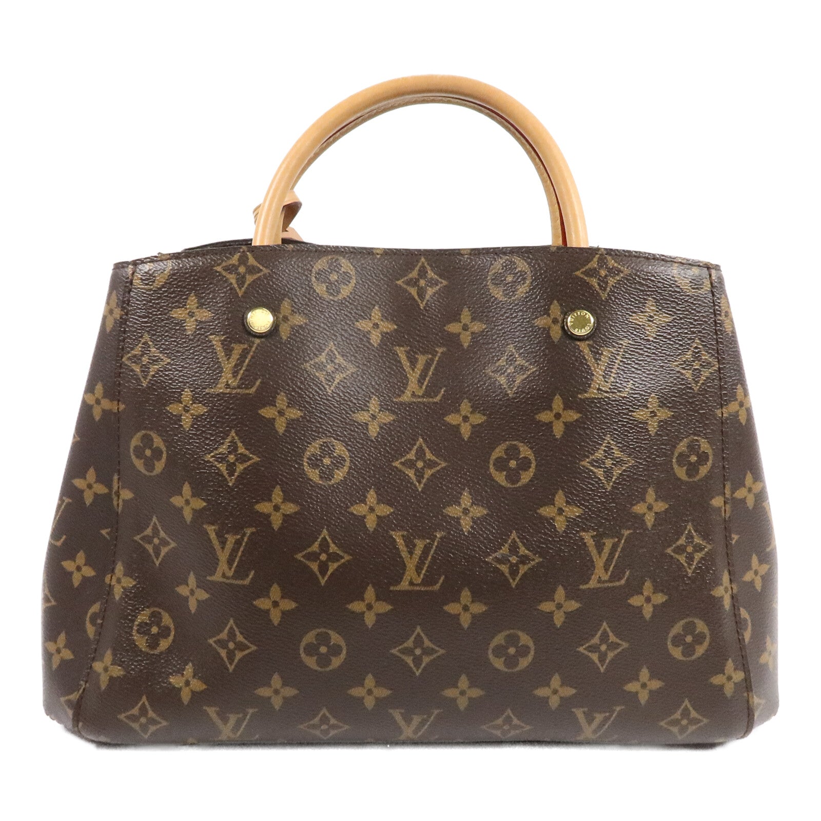 LOUIS VUITTON Montaigne M41056 2-Way Bag Coated Canvas 2