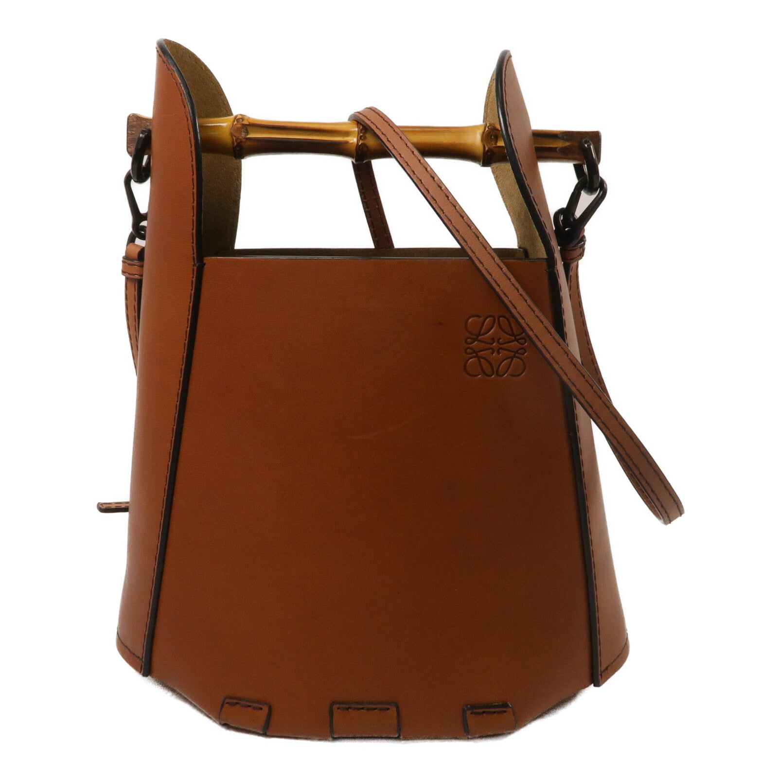 LOUIS VUITTON Bucket 兩用包 牛皮