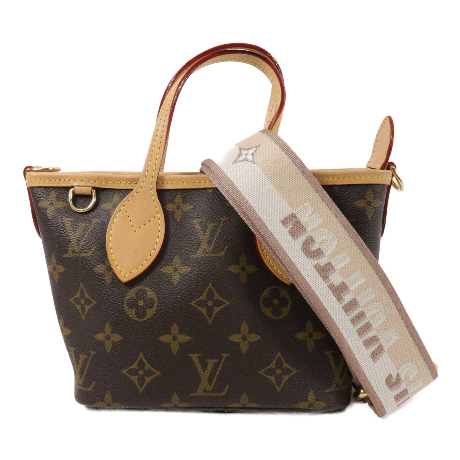 LOUIS VUITTON Neverfull M46705 2-Way Bag Coated Canvas