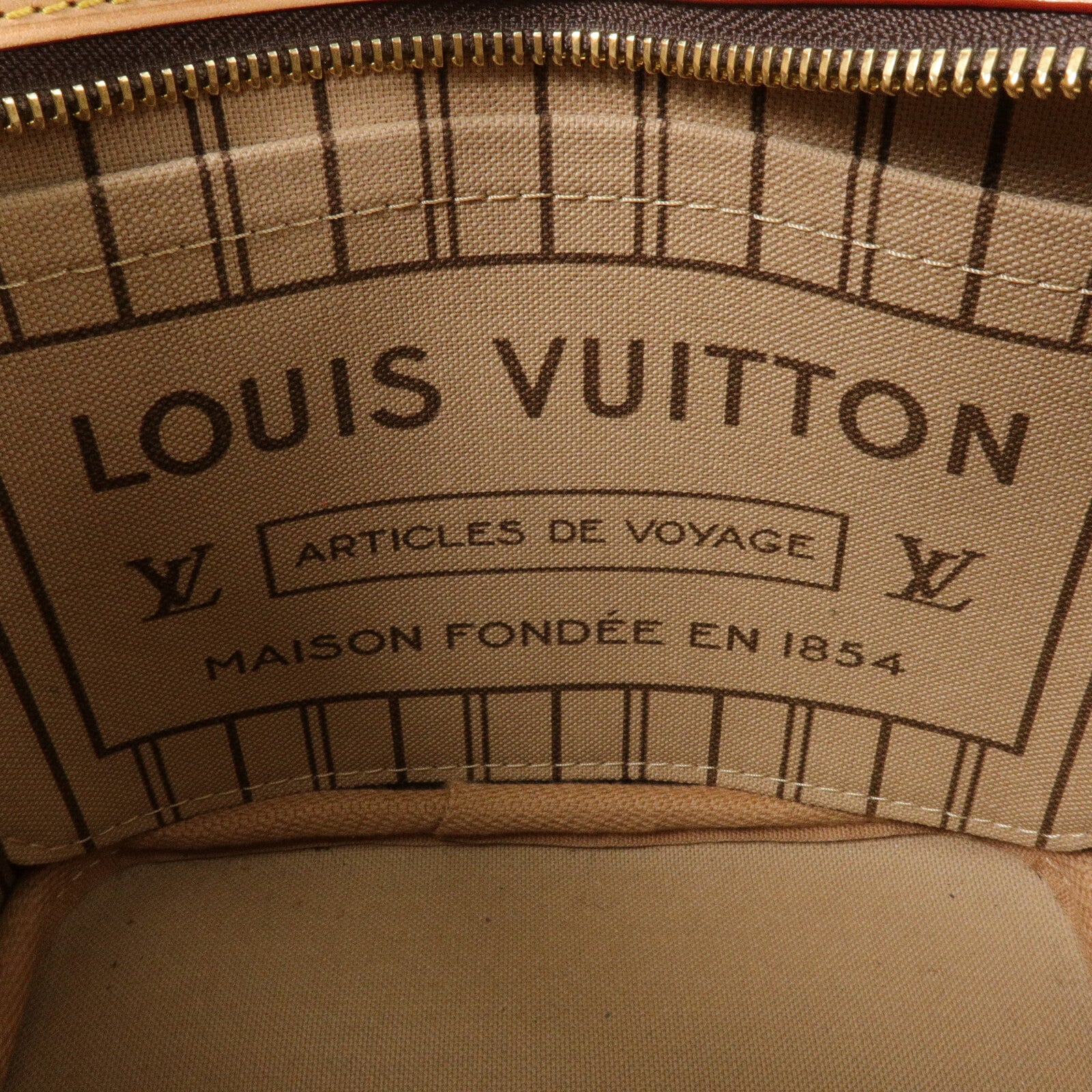 LOUIS VUITTON Neverfull M46705 2-Way Bag Coated Canvas 6