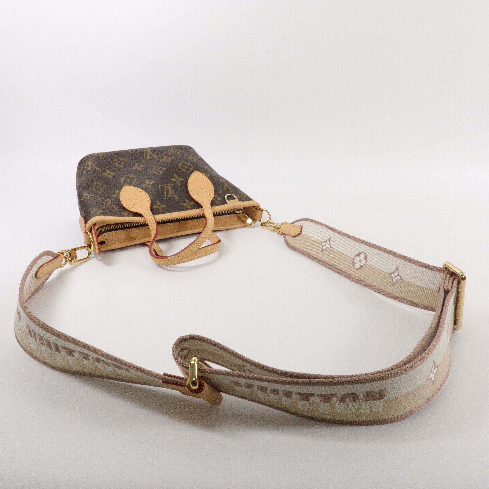 LOUIS VUITTON Neverfull M46705 2-Way Bag Coated Canvas 8